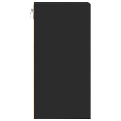 Mobile Pensile “Riga” Nero 40x29,5x60 cm in Legno Multistrato | homemem39