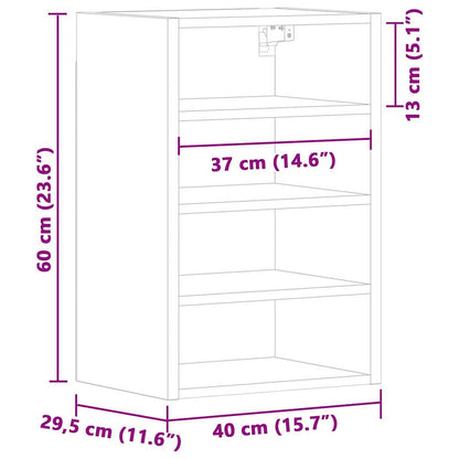 Mobile Pensile “Riga” Rovere Fumo 40x29,5x60 cm | homemem39