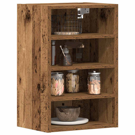 Mobile Pensile “Riga” Legno Antico 40x29,5x60 cm - homemem39