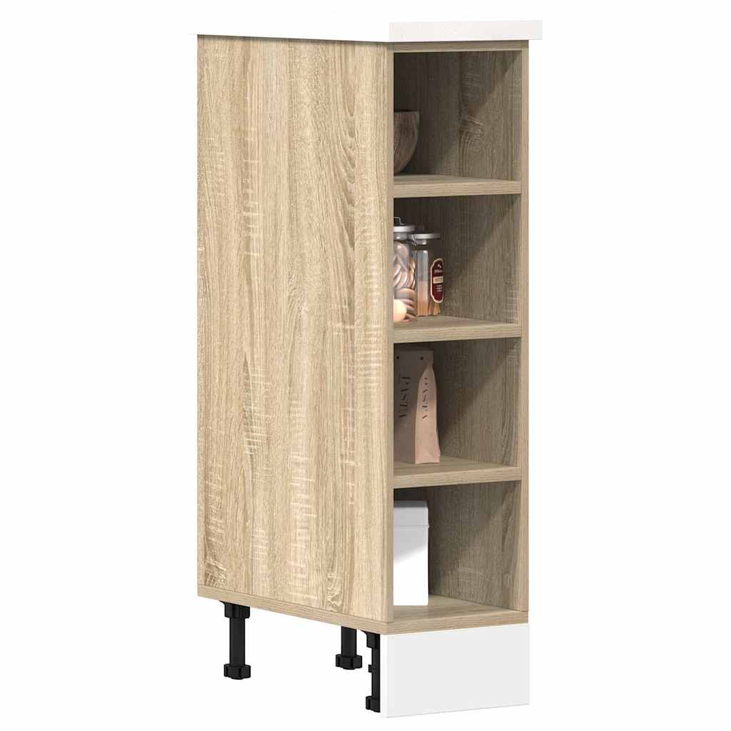 Armadio Inferiore “Riga” Rovere Sonoma 20x44,5x81,5 cm | homemem39