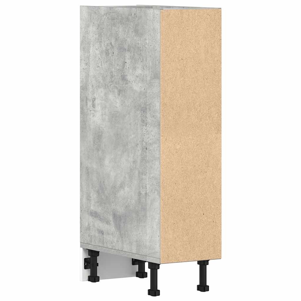 Armadio Inferiore “Riga” Grigio Cemento 20x44,5x81,5 cm | homemem39
