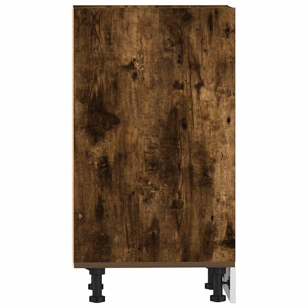 Armadio Inferiore “Riga” Rovere Fumo 20x44,5x81,5 cm | homemem39