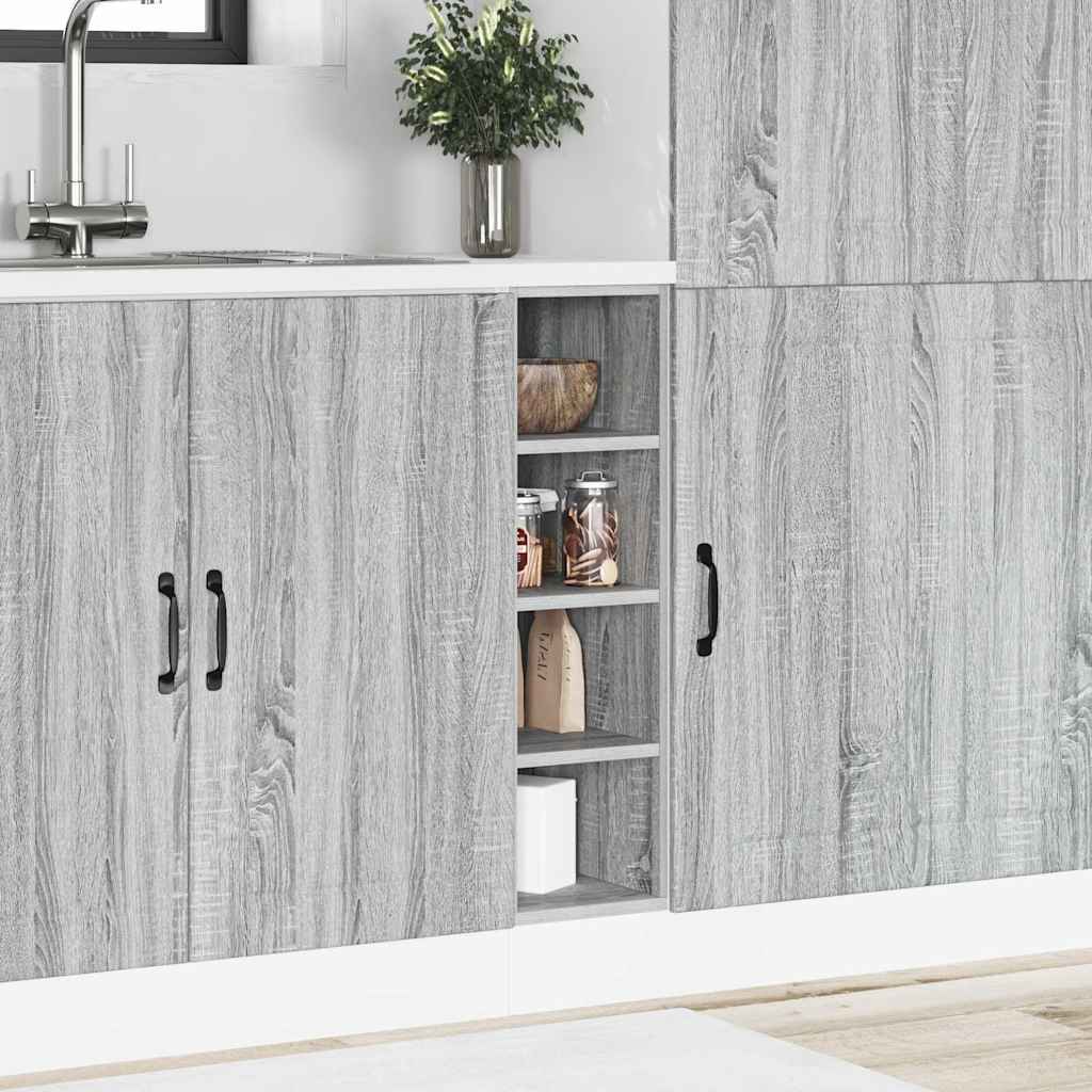 Armadio Inferiore “Riga” Grigio Sonoma 20x44,5x81,5 cm