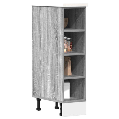 Armadio Inferiore “Riga” Grigio Sonoma 20x44,5x81,5 cm