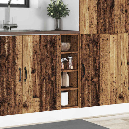 Armadio Inferiore “Riga” Legno Vecchio 20x44,5x81,5 cm | homemem39