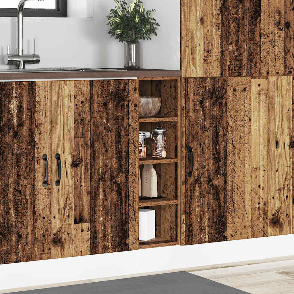 Armadio Inferiore “Riga” Legno Vecchio 20x44,5x81,5 cm