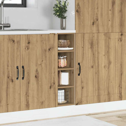 Armadio Inferiore “Riga” Rovere Artigianale 20x44,5x81,5 cm