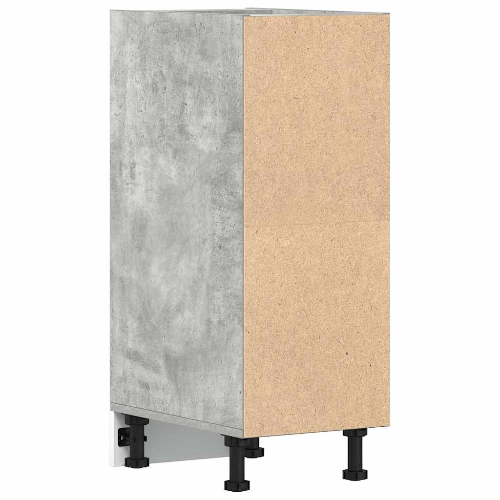 Armadio Inferiore “Riga” Grigio Cemento 30x44,5x81,5 cm