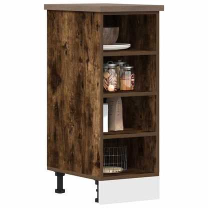 Armadio Inferiore “Riga” Rovere Fumo 30x44,5x81,5 cm | homemem39