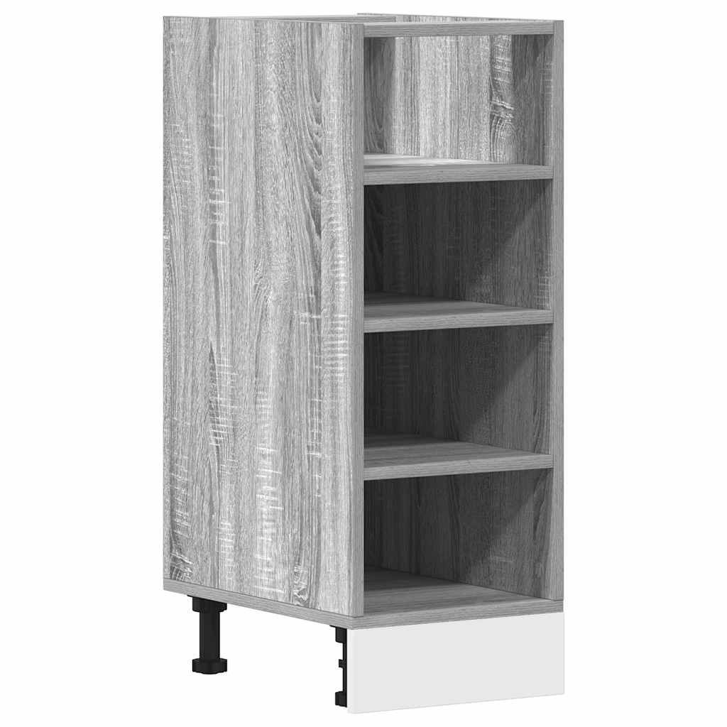 Armadio Inferiore “Riga” Grigio Sonoma 30x44,5x81,5 cm