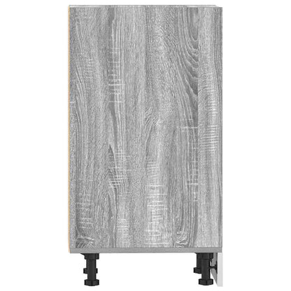 Armadio Inferiore “Riga” Grigio Sonoma 30x44,5x81,5 cm