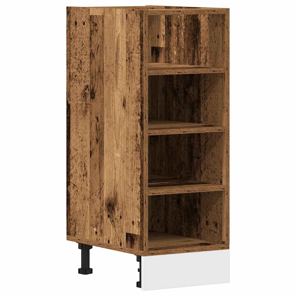 Armadio Inferiore “Riga” Legno Vecchio 30x44,5x81,5 cm