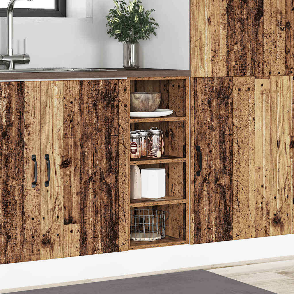 Armadio Inferiore “Riga” Legno Vecchio 30x44,5x81,5 cm
