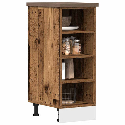Armadio Inferiore “Riga” Legno Vecchio 30x44,5x81,5 cm
