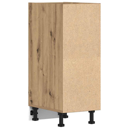 Armadio Inferiore “Riga” Rovere Artigianale 30x44,5x81,5 cm