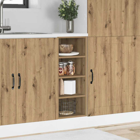 Armadio Inferiore “Riga” Rovere Artigianale 30x44,5x81,5 cm