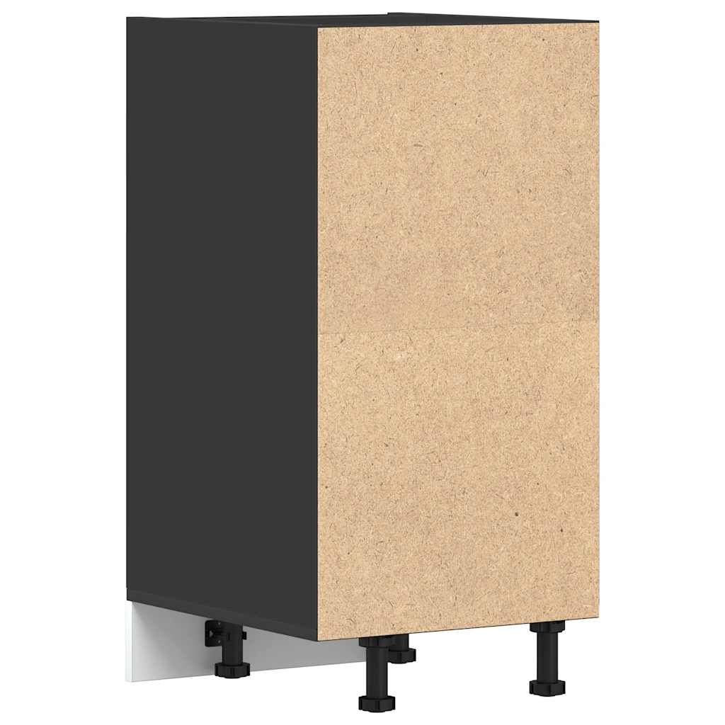 Armadio Inferiore “Riga” Nero 40x44,5x81,5 cm