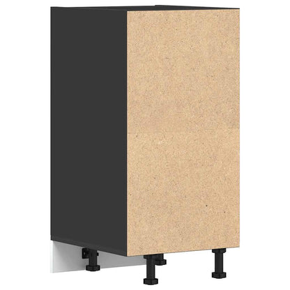 Armadio Inferiore “Riga” Nero 40x44,5x81,5 cm