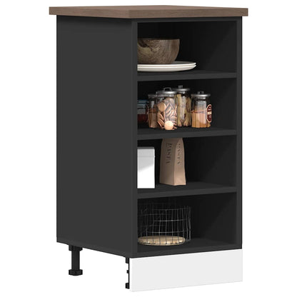 Armadio Inferiore “Riga” Nero 40x44,5x81,5 cm