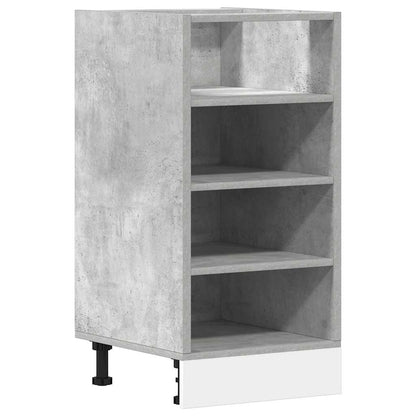 Armadio Inferiore “Riga” Grigio Cemento 40x44,5x81,5 cm