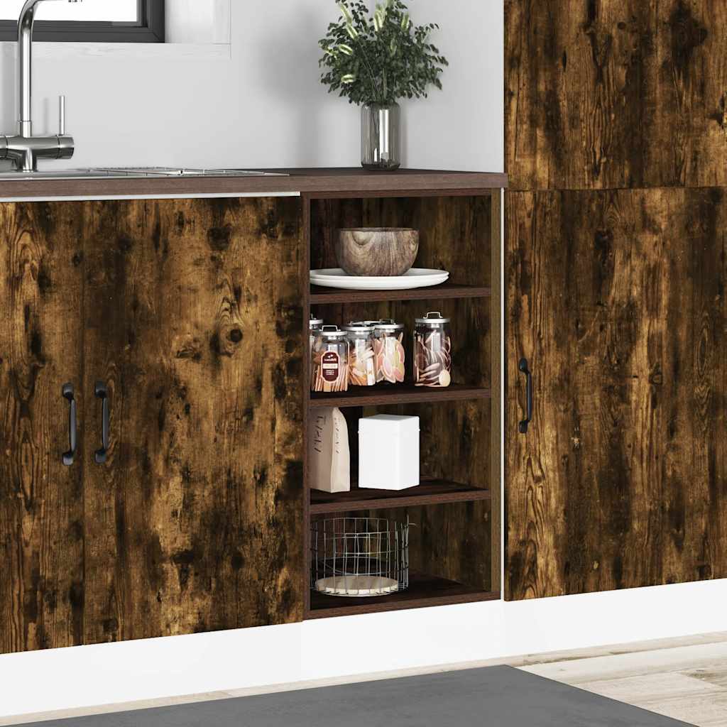 Armadio Inferiore “Riga” Rovere Fumo 40x44,5x81,5 cm