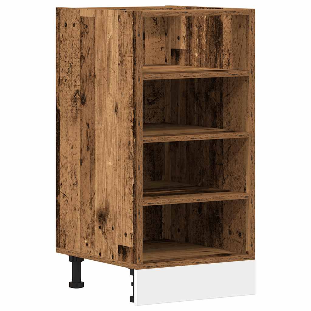 Armadio Inferiore “Riga” Legno Antico 40x44,5x81,5 cm | homemem39