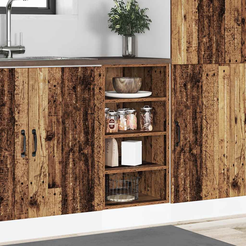 Armadio Inferiore “Riga” Legno Antico 40x44,5x81,5 cm