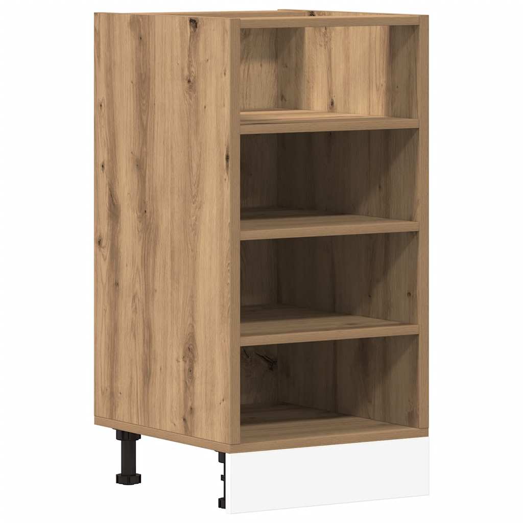 Armadio Inferiore “Riga” Rovere Artigianale 40x44,5x81,5 cm