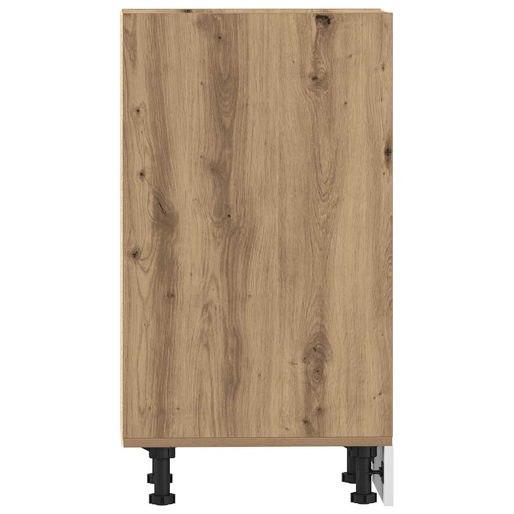 Armadio Inferiore “Riga” Rovere Artigianale 40x44,5x81,5 cm
