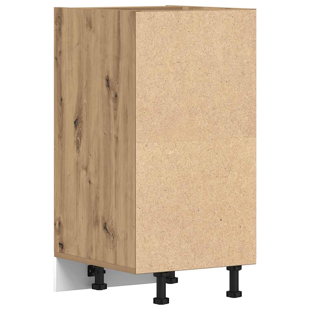 Armadio Inferiore “Riga” Rovere Artigianale 40x44,5x81,5 cm