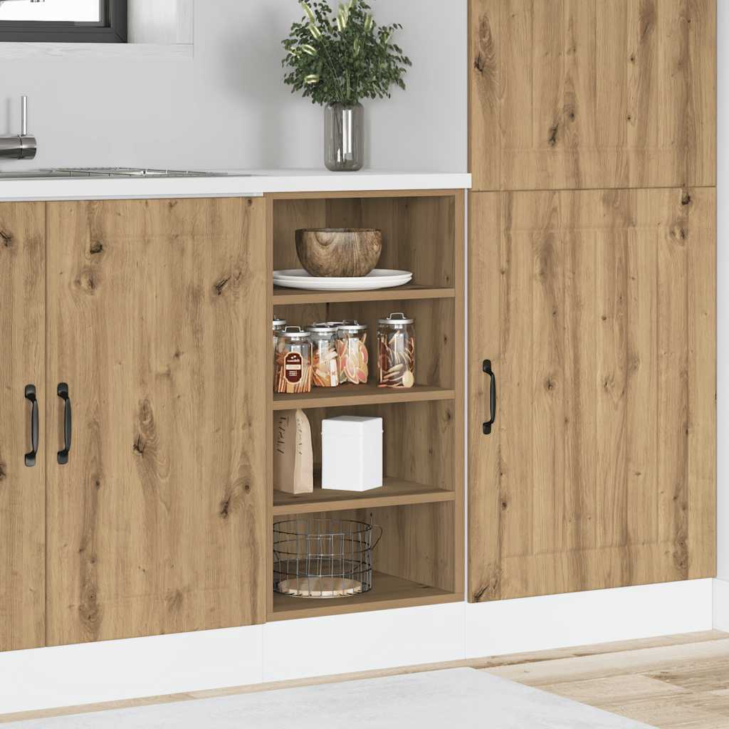 Armadio Inferiore “Riga” Rovere Artigianale 40x44,5x81,5 cm