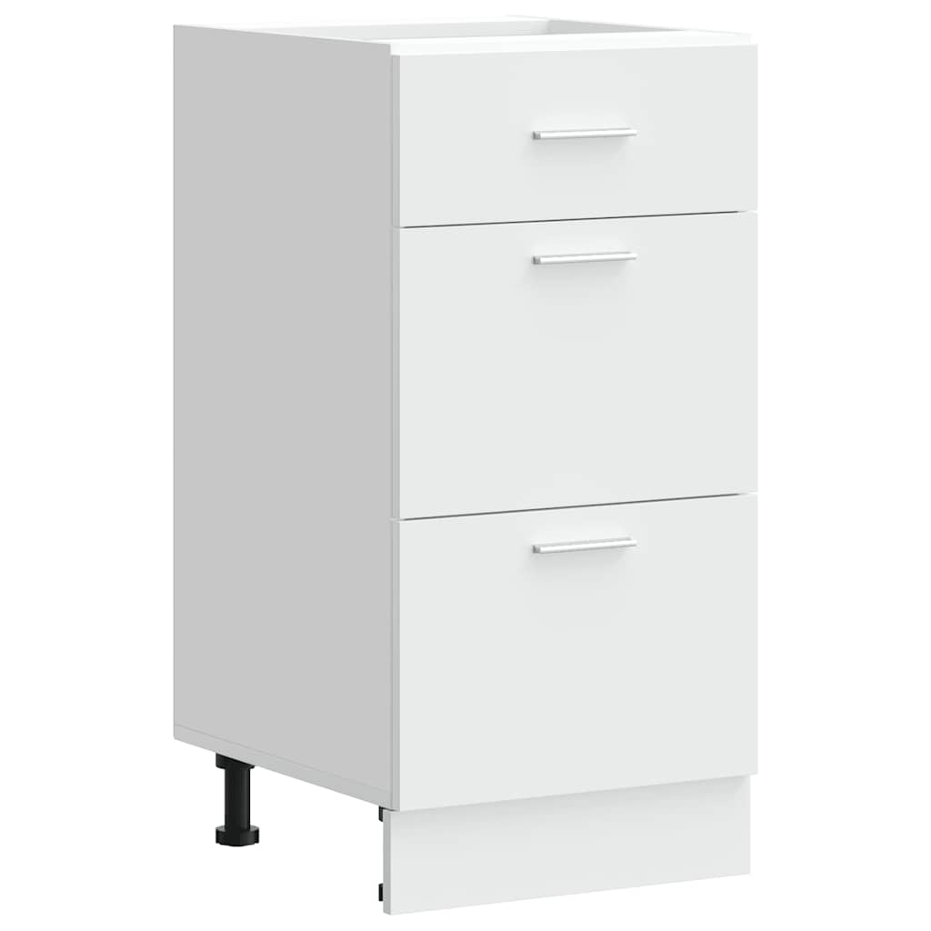 Armadio Inferiore “Lyon” Bianco 40x46x81,5 cm | homemem39