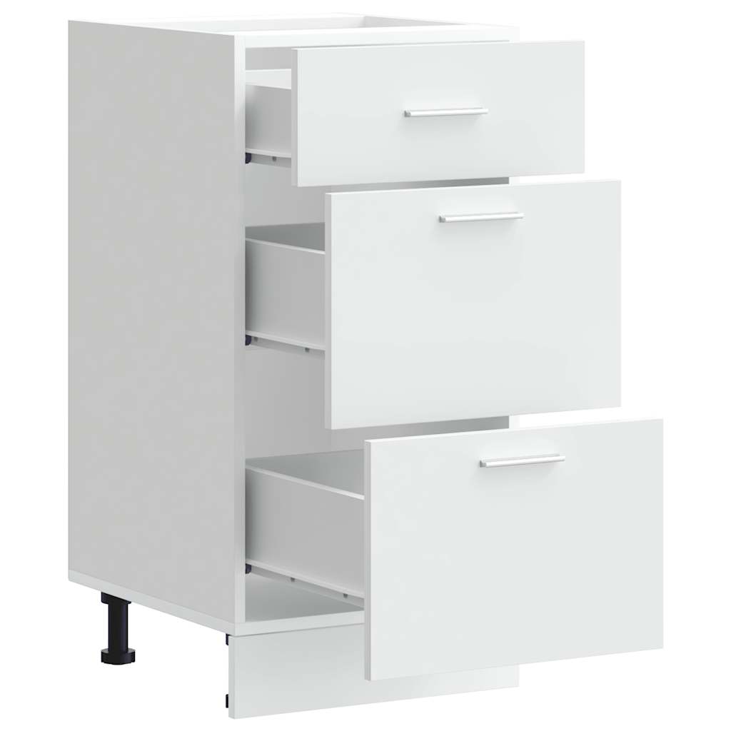 Armadio Inferiore “Lyon” Bianco 40x46x81,5 cm | homemem39
