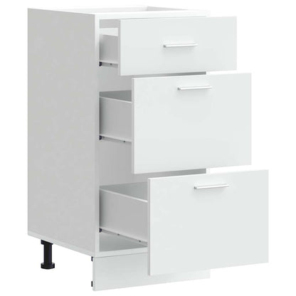 Armadio Inferiore “Lyon” Bianco 40x46x81,5 cm | homemem39