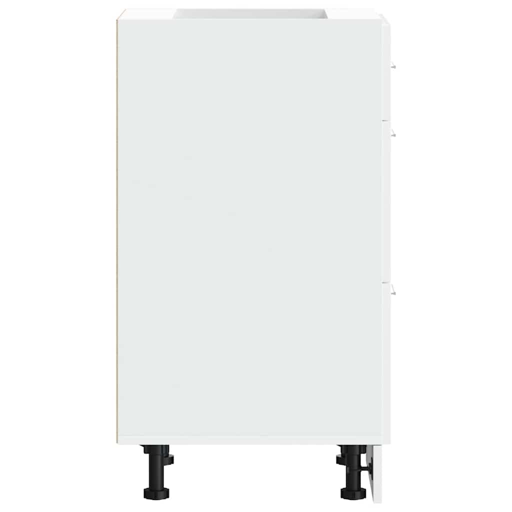 Armadio Inferiore “Lyon” Bianco 40x46x81,5 cm | homemem39