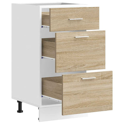 Armadio Inferiore “Lyon” Rovere Sonoma 40x46x81,5 cm | homemem39
