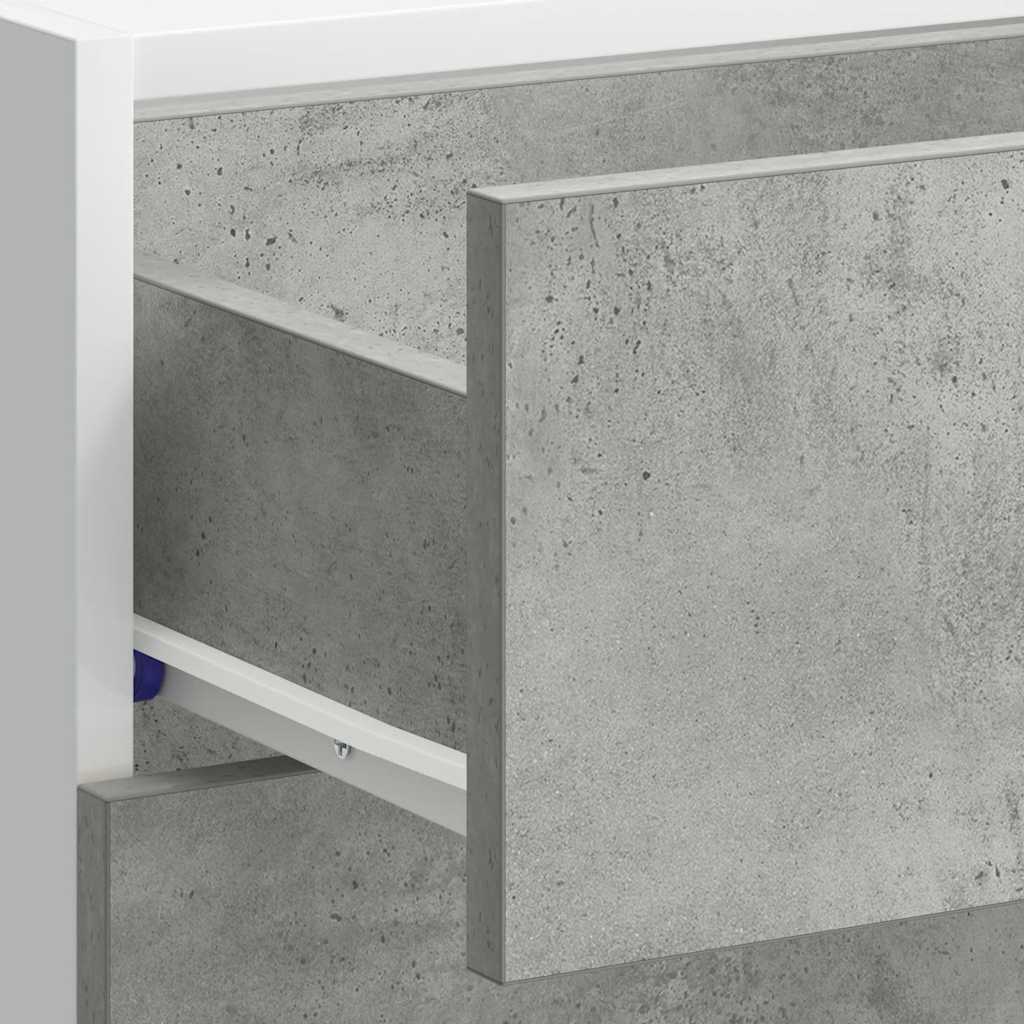 Armadio Inferiore “Lyon” Grigio Cemento 40x46x81,5cm | homemem39