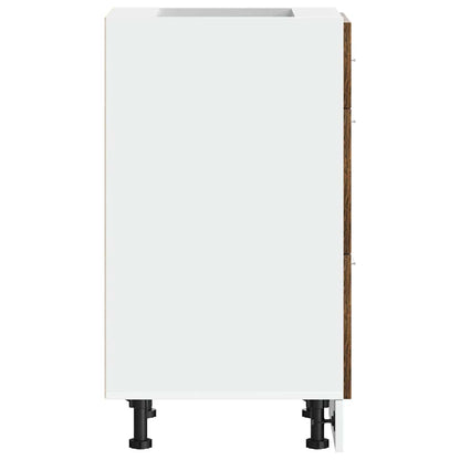 Armadio Inferiore “Lyon” Rovere Fumo 40x46x81,5cm - homemem39