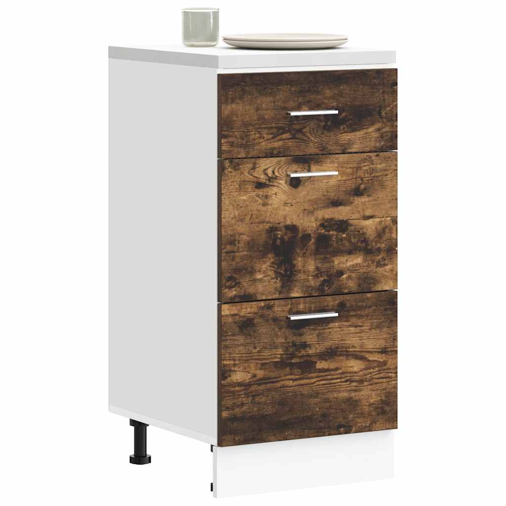 Armadio Inferiore “Lyon” Rovere Fumo 40x46x81,5cm