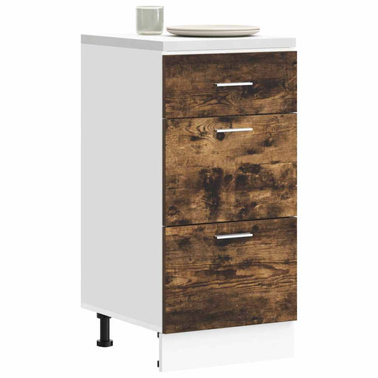 Armadio Inferiore “Lyon” Rovere Fumo 40x46x81,5cm