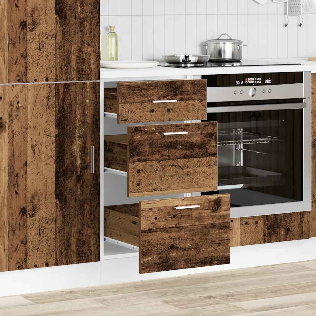 Armadio Inferiore “Lyon” Legno Antico 40x46x81,5 cm - homemem39