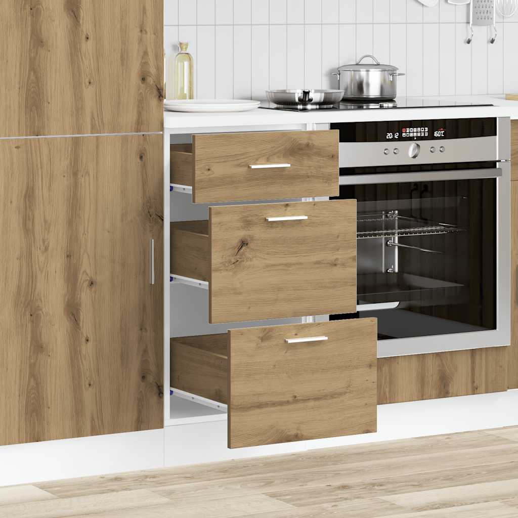Armadio Inferiore “Lyon” Rovere Artigianale 40x46x81,5 cm | homemem39