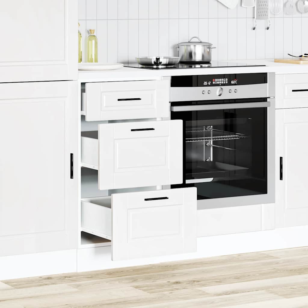 Base da Cucina Porto Bianco in Legno Multistrato