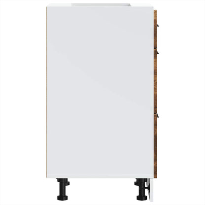 Base da Cucina Porto Rovere Fumo in Legno Multistrato - homemem39