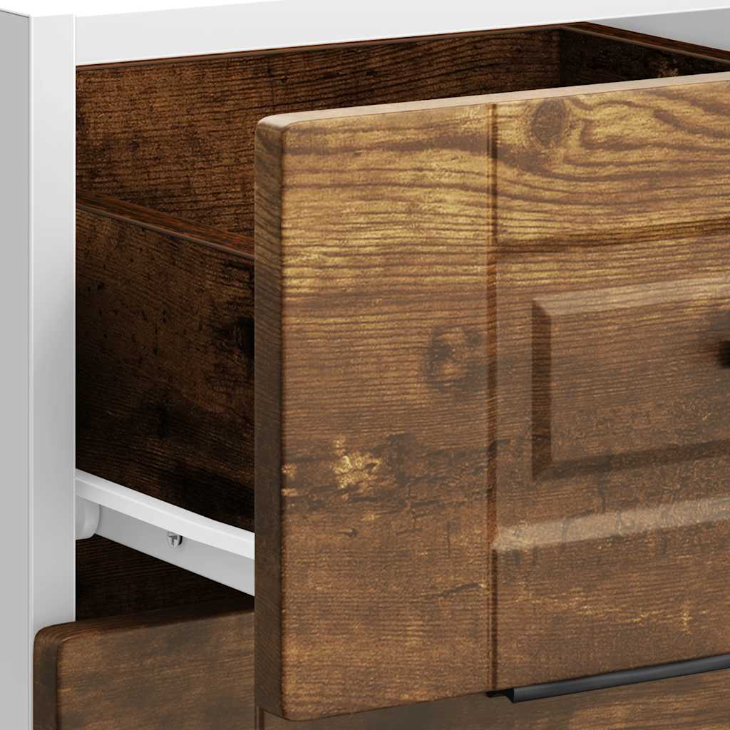 Base da Cucina Porto Rovere Fumo in Legno Multistrato | homemem39