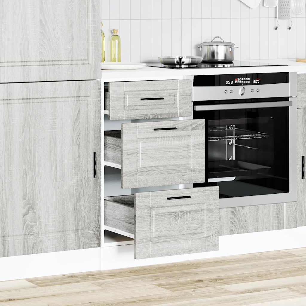 Base da Cucina Porto in legno multistrato