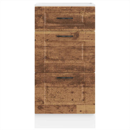 Base da Cucina Porto Legno Antico in Legno Multistrato
