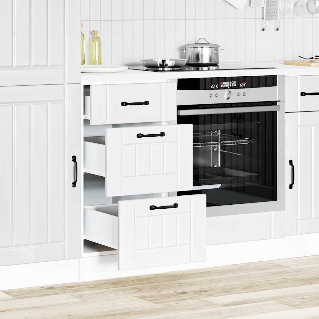 Base da Cucina Lucca Bianco in Legno Multistrato