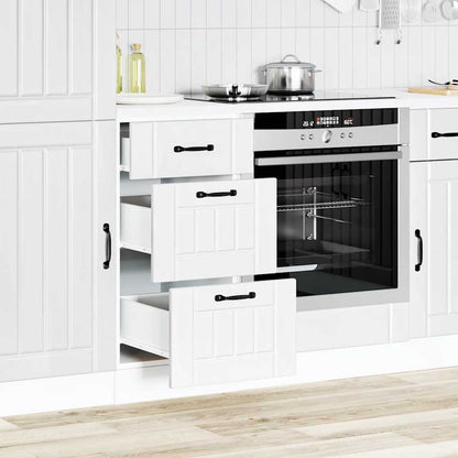 Base da Cucina Lucca Bianco in Legno Multistrato