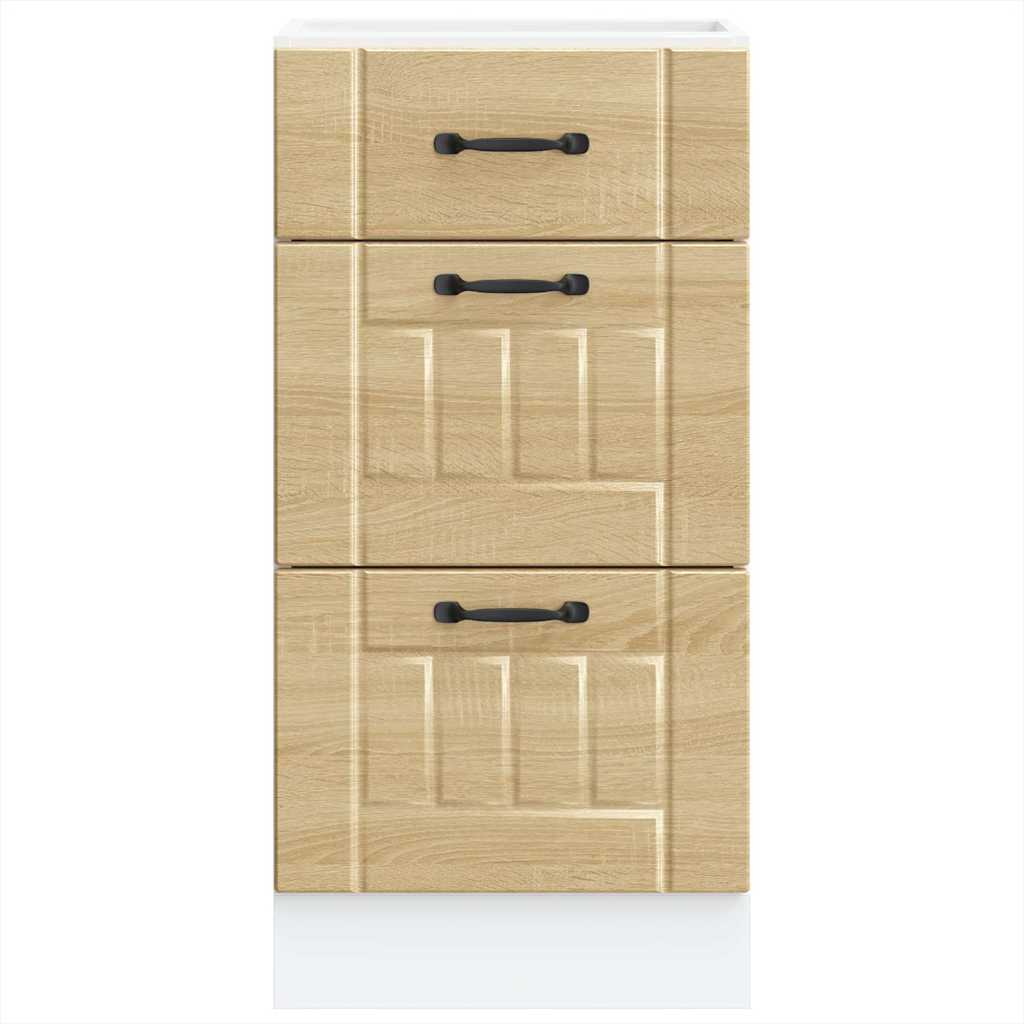 Base da Cucina Lucca Rovere Sonoma in Legno Multistrato